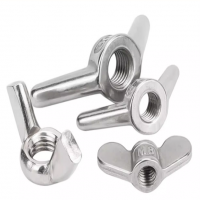 304/316不锈钢蝶型螺母\蝶形羊角螺帽元宝螺丝帽